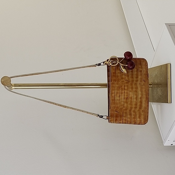 VTG FURLA Y2K  Crocs Soho/ Shoulder Bag - Picture 2 of 16